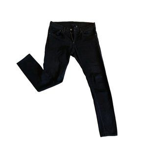 H&M Super Skinny Coupe Ultra Jeans / Black / 34W